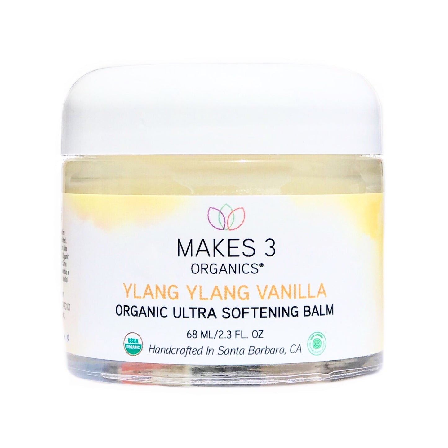 Organic Ylang Ylang Vanilla Hand Balm 2.3 oz.