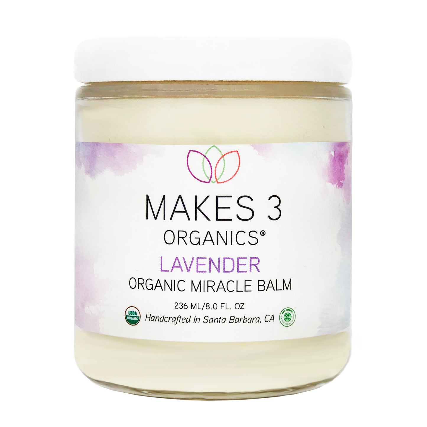 Organic Lavender Miracle Balm 8.0 oz.