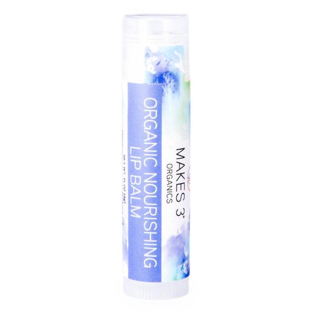 Organic Fragrance Free Nourishing Lip Balm 0.15 oz.